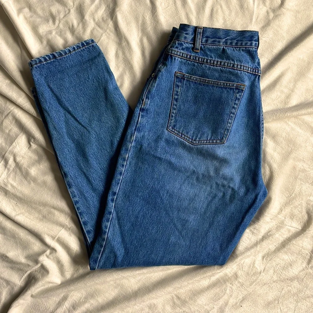 VTG Y2K high waisted cotton mom jeans - Picture 1 of 13